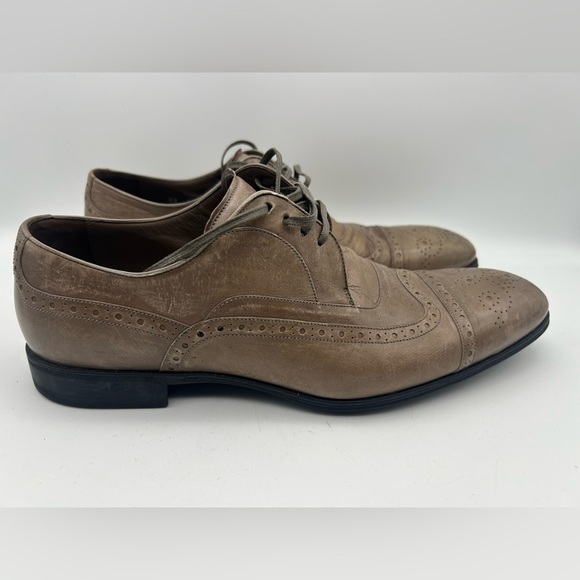 Dolce & Gabbana Men’s Derby Canguro Lucido Business Shoes US Size 8  UK 7 IT 40 - Picture 7 of 16